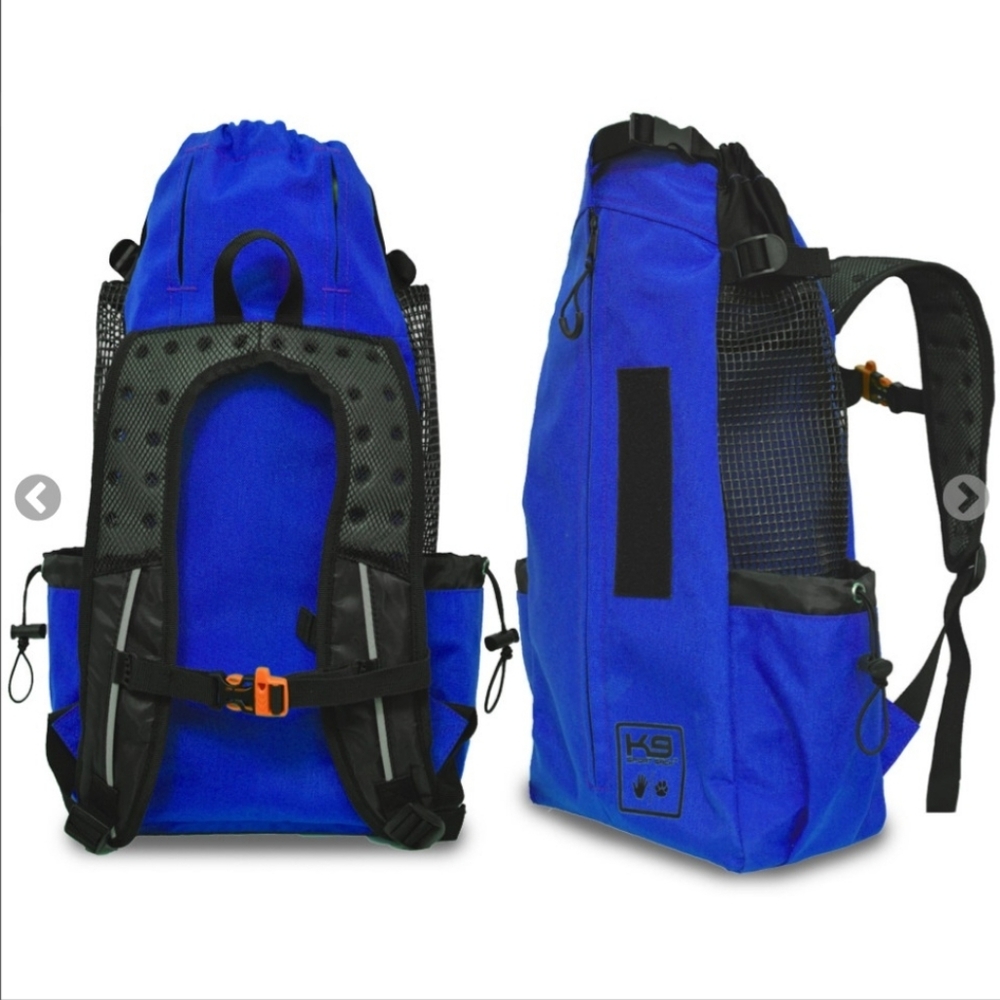 The Original K9 Sport Sack AIR Adjustable Backpack Dog Carrier Small Cobalt Blue